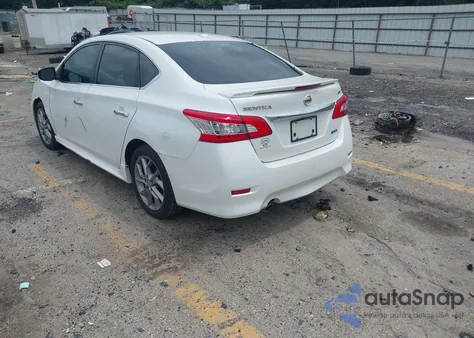 2013 Nissan Sentra Sr из США, поврежденный, VIN 3N1AB7AP0DL661798